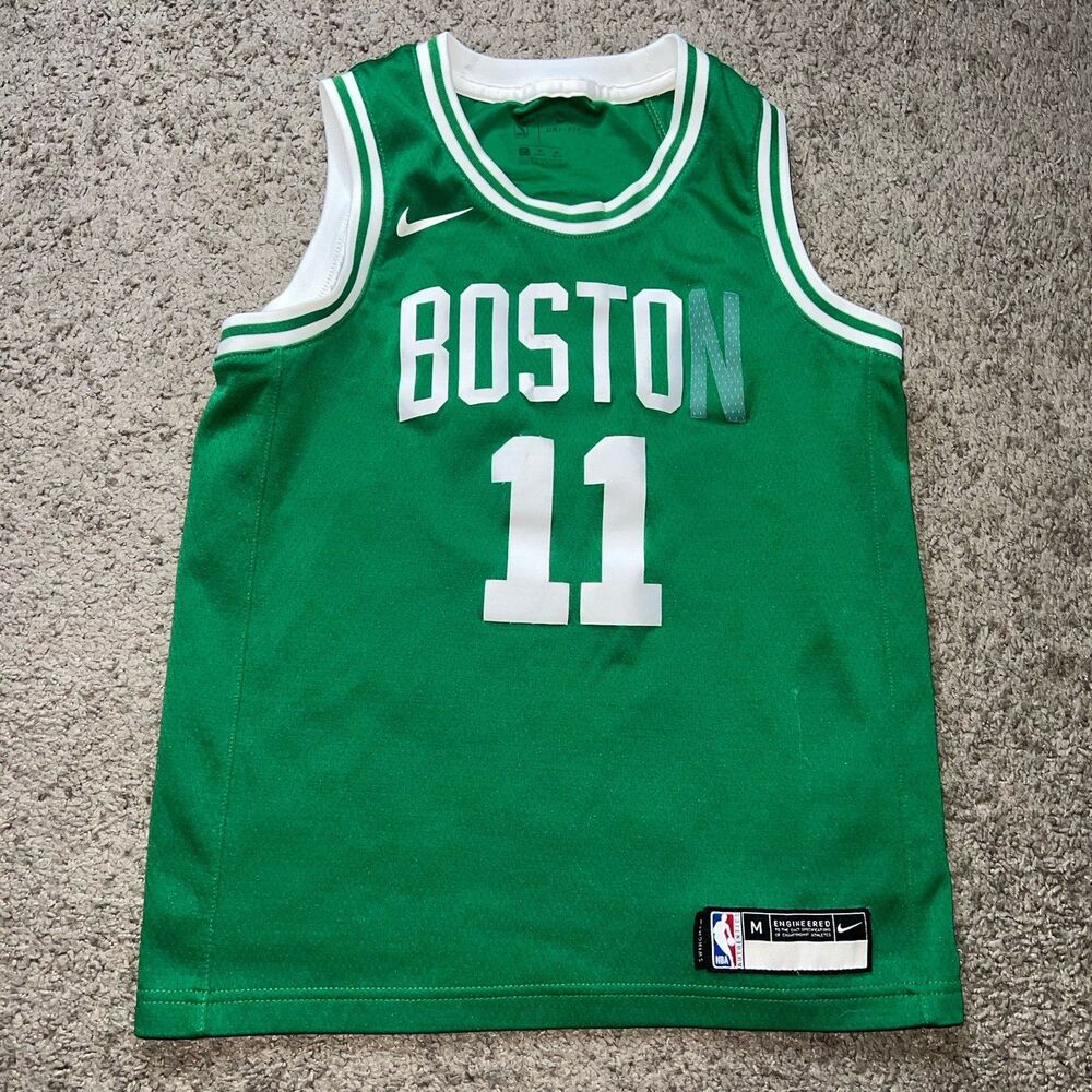 Boston Celtics Kyrie Irving Nike Dri-Fit Jersey Youth Medium Green
